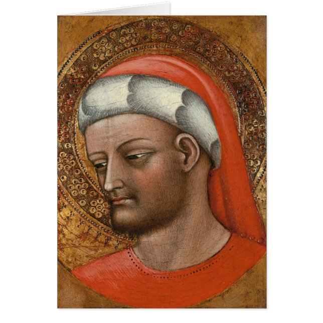 Cartão Cabeça de St. Cosmas (Frente)