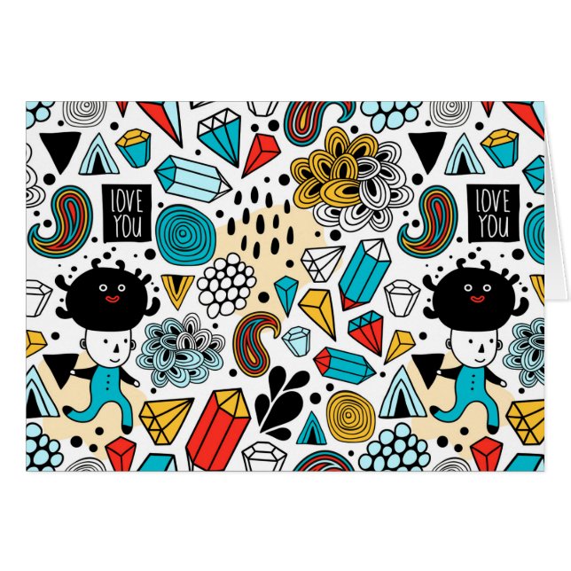 Cartão Cabeça louca (Frente Horizontal)