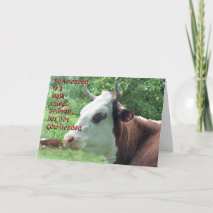 Cartão Cabeçalho não personalizado com cabeça