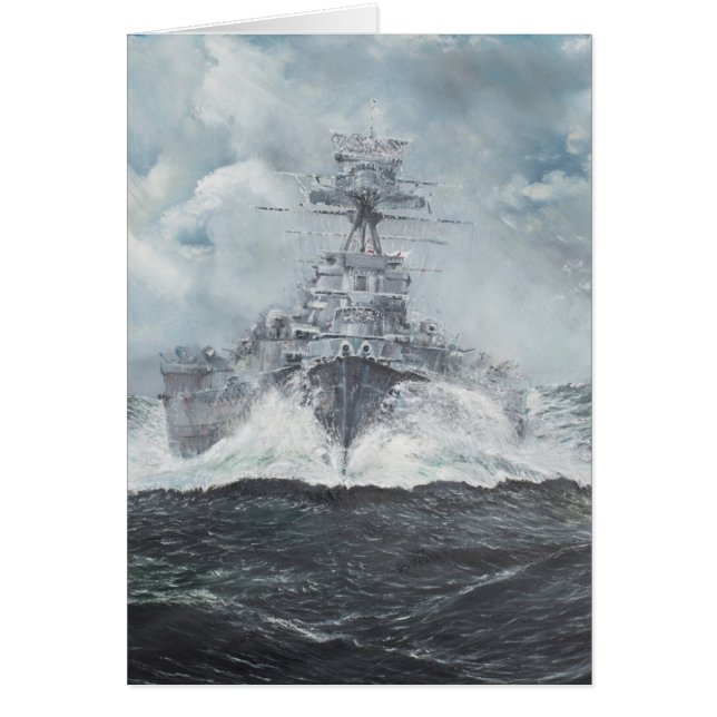 Cartão Cabeças da capa para Bismarck 23rdMay 1941. 2014 (Frente)