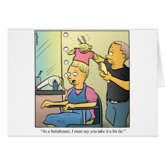 Cartão Cabeleireiro
