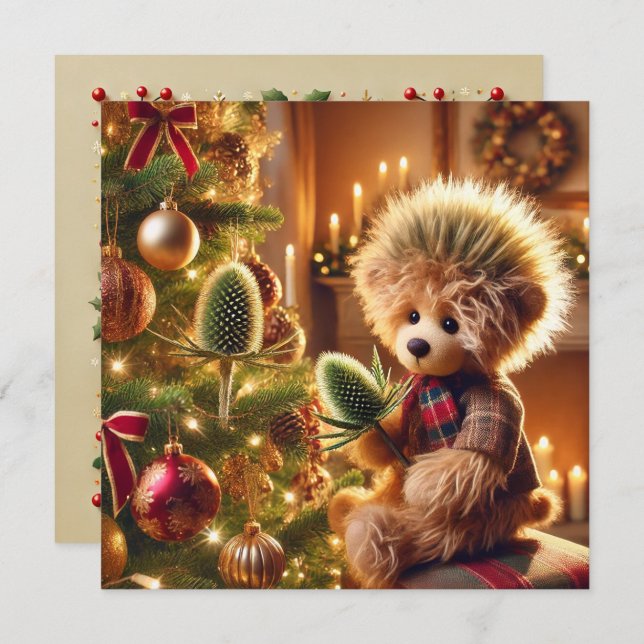 Cartão Cabelo de Cardo (Frente/Verso)