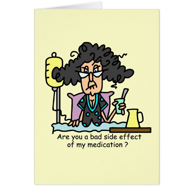 Cartão Cabelo escuro do efeito secundário da (Frente)