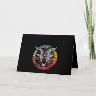 Cartão Cabra de Satanás, Presente de Cabra