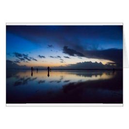 Cartão Caça às mariposas à noite