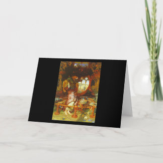 Cartão Caça de William Holman a senhora de Shalott