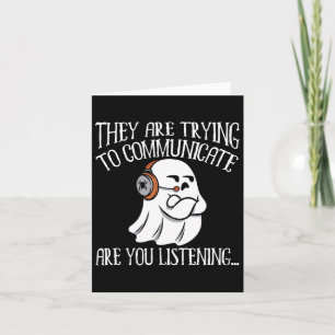 Cartão Caça EVP Paranormal Caça Fantasmas Aventuras 2 