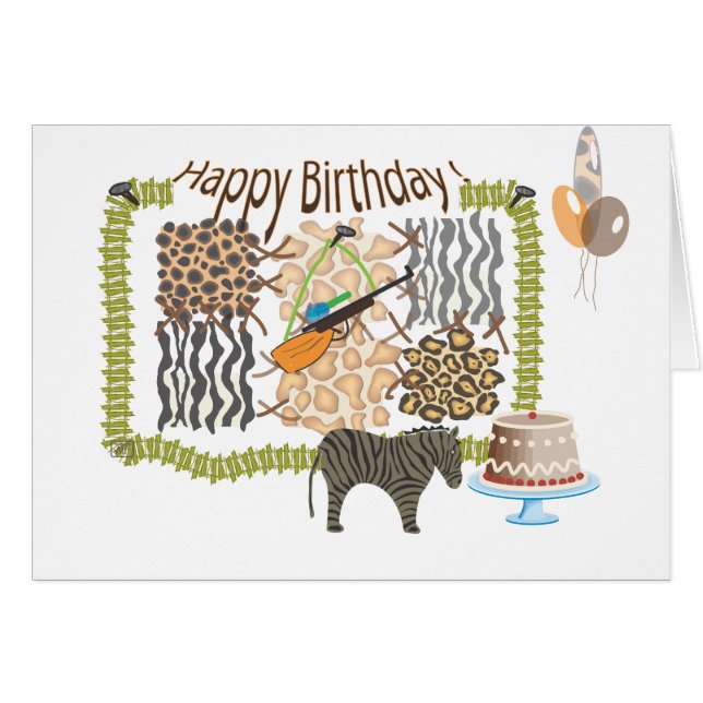 Cartão Caçador (Frente Horizontal)