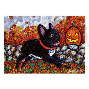 Cartão Caçador da abóbora