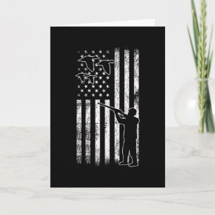 Cartão Caçador de caça de pato caça pato