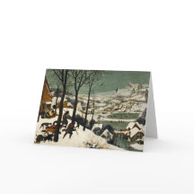 Caçadores na neve por Pieter Bruegel a pessoa