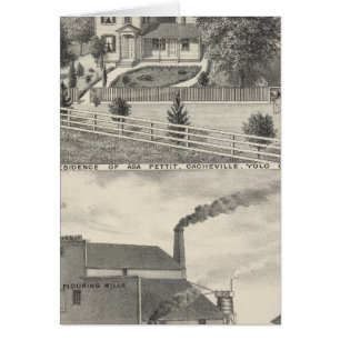 Cartão Cacheville res, Madison mill