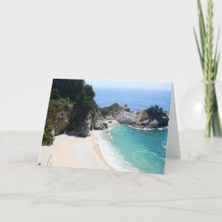 Cartão Cachoeira do parque estadual de Julia Pfiefer