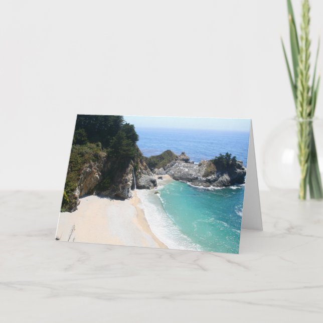 Cartão Cachoeira do parque estadual de Julia Pfiefer (Frente)