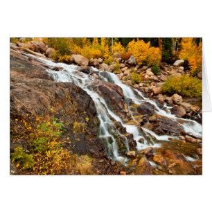 Cartão Cachoeira no Parque Nacional Grand Teton
