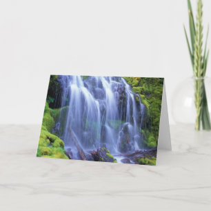 Cartão Cachoeira Proxy nas Montanhas Cascade Central de O