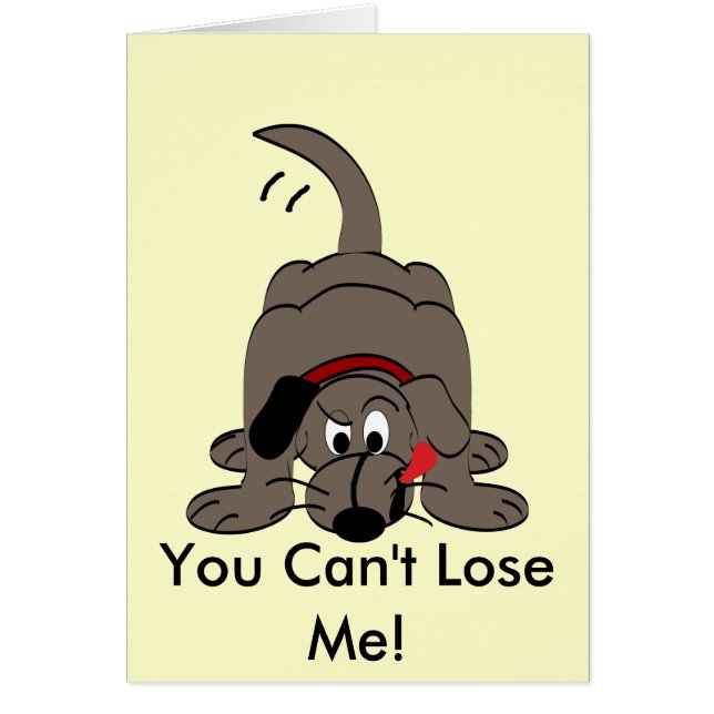 Cartão Cachorro (Frente)