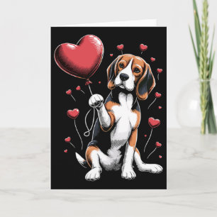 Cartão Cachorro Beagle Dia dos Namorados Dono de Cachorro