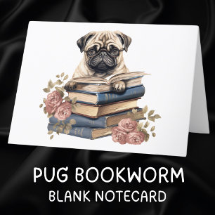 Cartão Cachorro Cachorro Lendo Livros Olá Pensando em voc