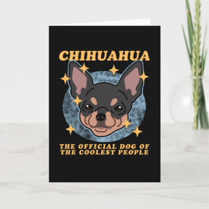 Cartão Cachorro Chihuahua Do Mais Frio Chihuahuas