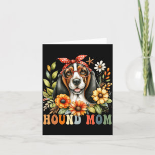 Cartão Cachorro de Aposta Mãe Amante de Cães Dia das Mães