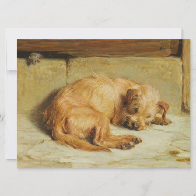 Cartão Cachorro de Panela Vigoroso (Frente)