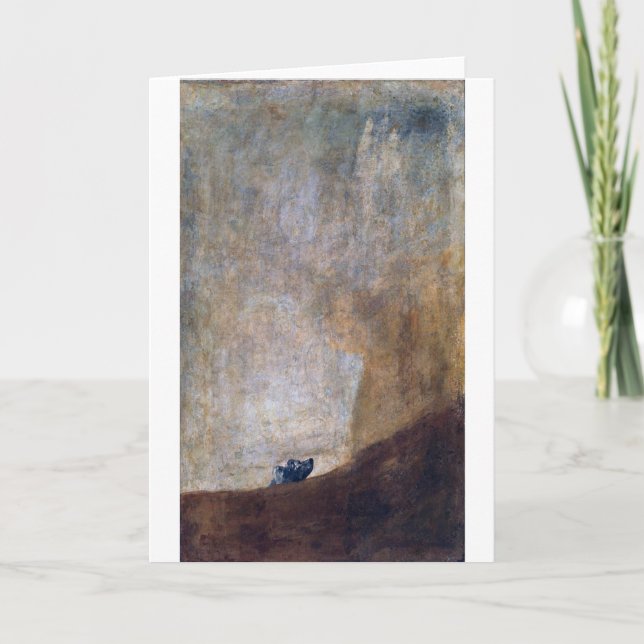 Cartão Cachorro, Francisco Goya (Frente)