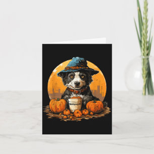 Cartão Cachorro halloween