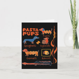 Cartão Cachorro Massa P Cachorro Dachshund Engraçado Cach