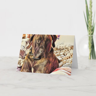 Cartão Cachorro Notecard