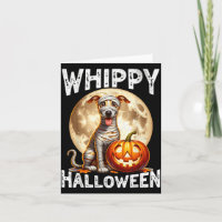 Cachorro Whippet de Halloween
