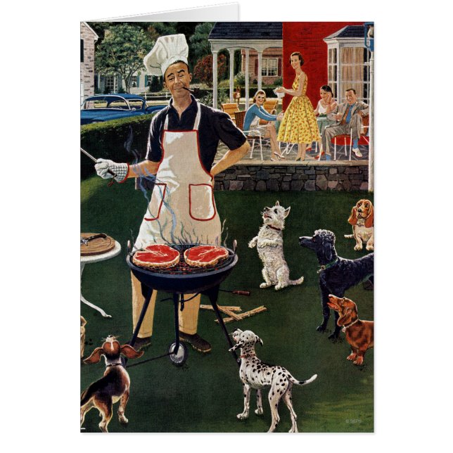 Cartão Cachorros quentes (Frente)