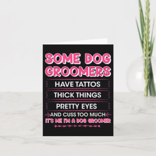 Cartão Cachorros Têm Tatuagens - Furologista Engraçado Cu
