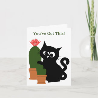 Cartão Cactus Engraçado Personalizado