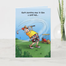Cada Ano é como um Aniversário de Bola de Golfe