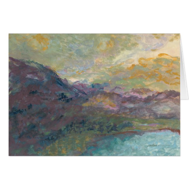 Cartão cada montanha (Frente Horizontal)