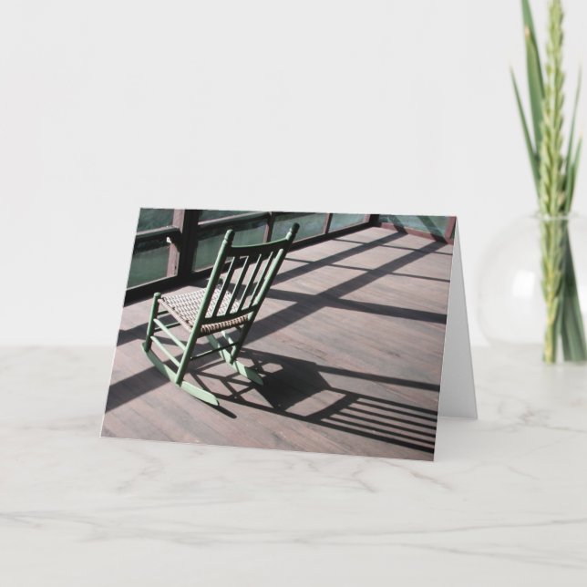Cartão Cadeira de balanço de Adelynrood (Frente)