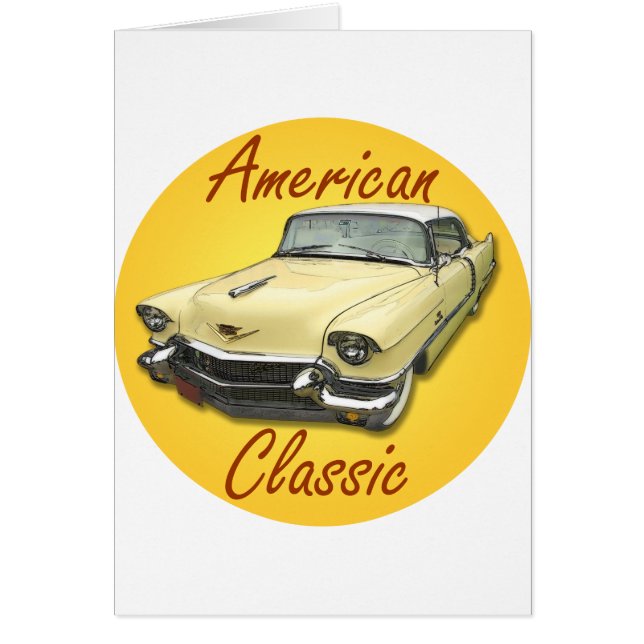 Cartão Cadillac 1956 DeVille (Frente)