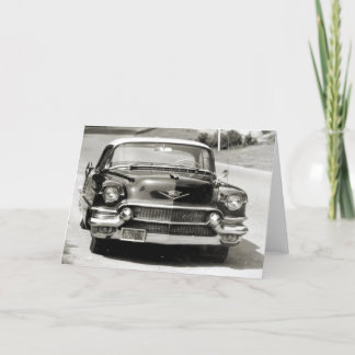 Cartão cadillac Coupe de Ville de 1956
