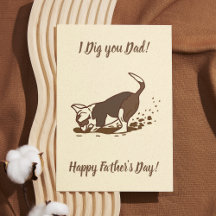 Cães Escavadores - Feliz Dia dos Pais.