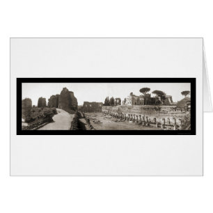 Cartão Caesars Palace Roma Foto 1909