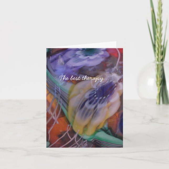 Cartão Café com Amigo é Terapia (Frente)