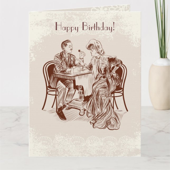 Cartão café e amor (Frente)