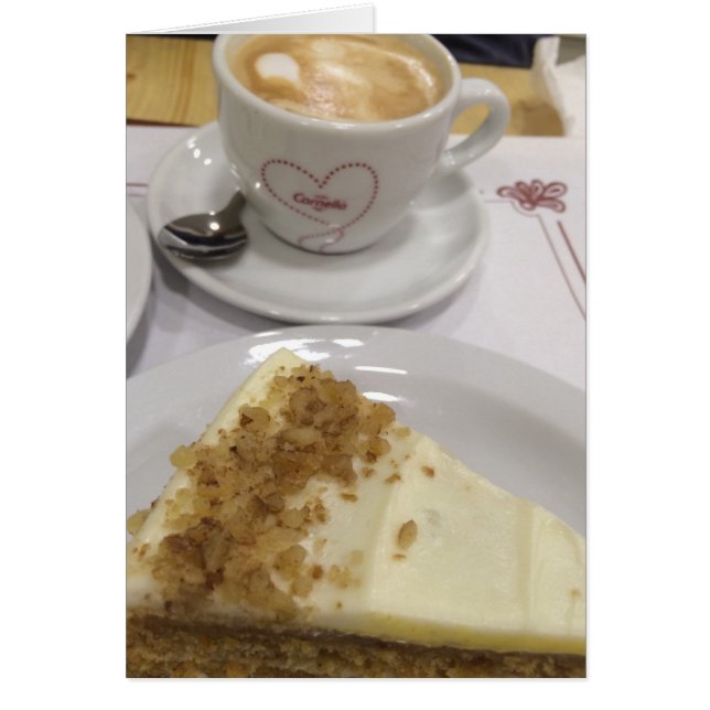 Cartão Café e Bolo (Frente)