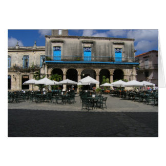 Cartão Café em Havana Cuba