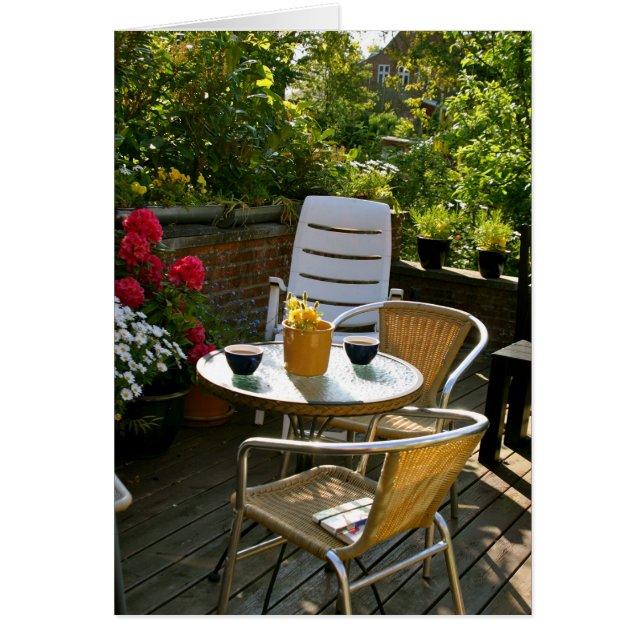 Cartão café em Ribe (Frente)