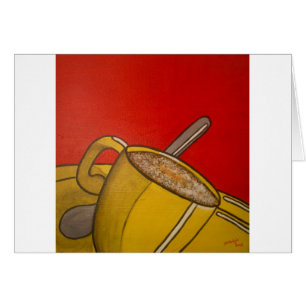 Cartão Café Frothy III