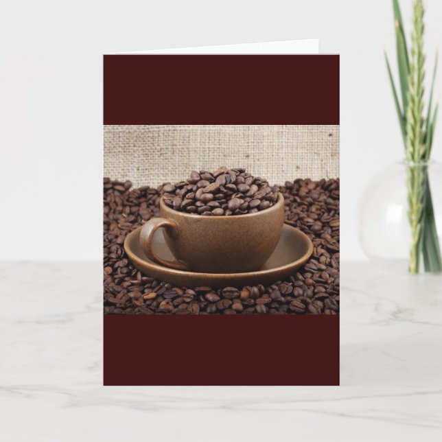 Cartão Café incrível (Frente)