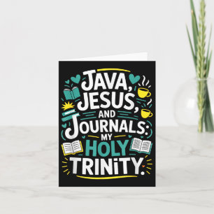 Cartão Café Jesus Diário Livro Cristão