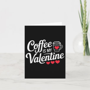 Cartão Café Lover Dia de os namorados Café Tee Café é é M